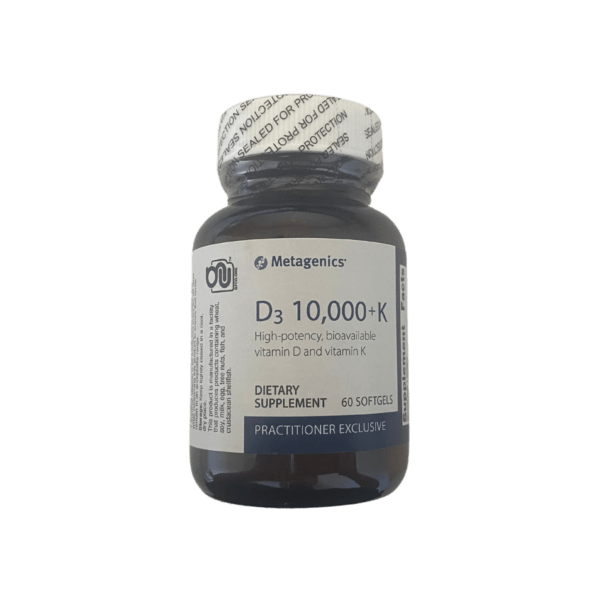 Metagenics D3 10000 + K  60 Capsules